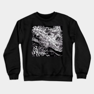 Stocksom Black and White 3 Crewneck Sweatshirt